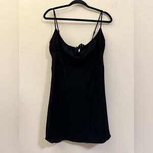Aritzia Sunday Best‎ Milkmaid Sleeveless Mini Dresss in Black - M